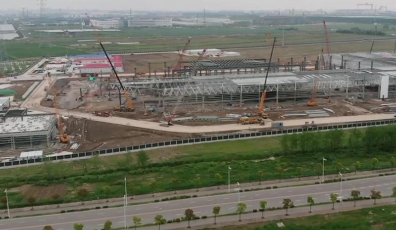 上海经信委副主任调研特斯拉超级工厂:全力服务好项目建设